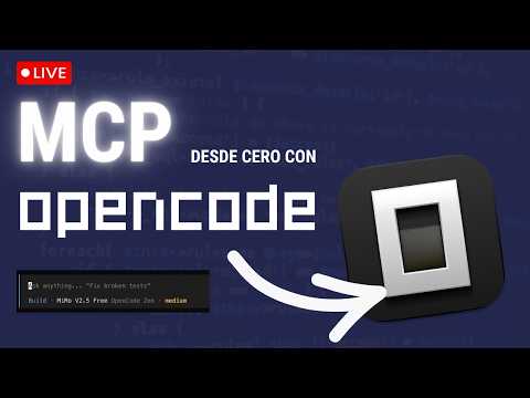 VAMOS A CREAR un MCP para MI PROPIA APLICACIÓN DE FINANZAS PERSONALES USANDO OPENCODE - EN VIVO