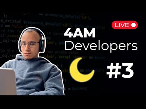 4AM Developers #3 – Cero distracciones, solo progreso 🚀