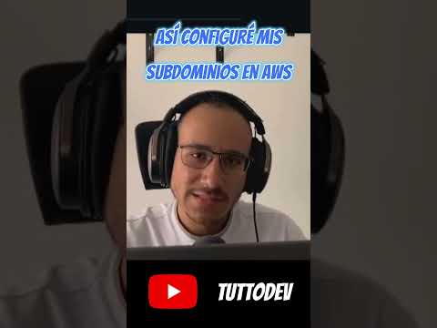 Así configuré mis subdominios en AWS