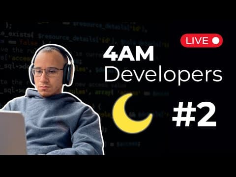 4AM Developers #2 – Trabaja mientras el mundo duerme 🌙